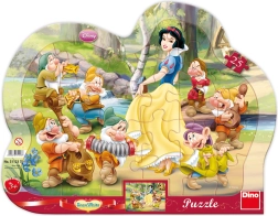 Puzzle Biancaneve e i sette nani 25 pezzi