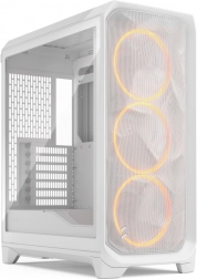 Boîtier RGB blanc Meshify 3 avec verre teinté