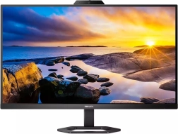 Monitor 27 pollici con IPS, HDMI, DP, USB-C, pivot, fotocamera e altoparlanti