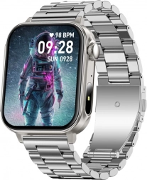 Colmi P80 Smartwatch – steel, silver