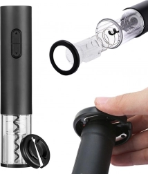 Electric Wine Opener with Corkscrew
