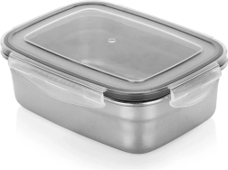 Contenitore alimentare in acciaio inox con coperchio e guarnizione 700 ml