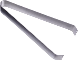 Pince à glaçons en acier inoxydable 15 cm