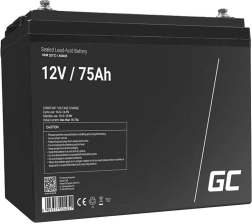 Batteria AGM VRLA Green Cell 12V 75Ah per veicoli ricreativi e fotovoltaico