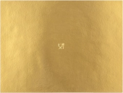 Zlatý obdélníkový podložka pod dort 40 × 30 cm