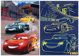 Puzzel Cars 3 winnende ronde 100 XL stukjes