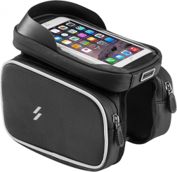 Borsa da telaio impermeabile per bici MalTrack con supporto per telefono
