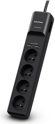 Surge protector CyberPower 4x FR with 2x USB, 1.8 m