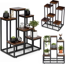 Plant stand with 6 shelves, loft style by ModernHome