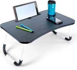 Folding laptop and tablet bed table 61.5 × 40 × 26 cm