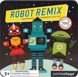 Magnetic Robot Game PETIT COLLAGE