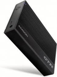 Externes Aluminiumgehäuse AXAGON EE35-GTR mit USB 3.2 Gen1 und SATA 6G für 3.5"-Festplatten
