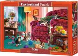 Puzzle 500 pièces Naughty Kittens