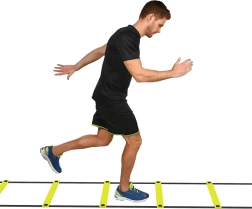 Scala di coordinazione per allenamento 6 m per velocità e agilità