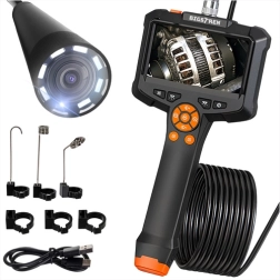 BIGSTREN Inspection Camera 5 m IP67 with Full HD Display and 8 LEDs