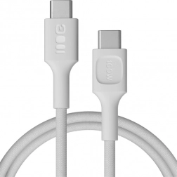 USB-C kabel PowerStream 100W 1,2 m bel, pleten