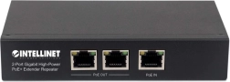 Gigabit Intellinet 2-Port High-Power PoE+ Repeater Extender