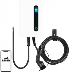 BESEN F30 fali elektromosautó-töltő alkalmazással