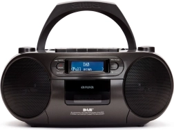 Boombox portable AIWA avec CD, cassette, USB, Bluetooth et radio DAB/FM
