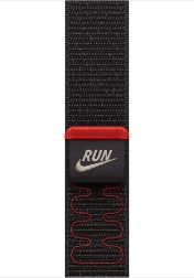 Bracelet sport NIKE pour Apple Watch 46 mm – noir nuit