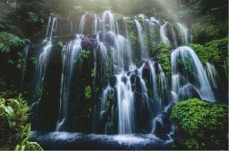 Puzzle Ravensburger Waterfall Retreat Bali 3000 pezzi