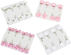 Fermagli per capelli con motivo floreale - set di 32 pezzi