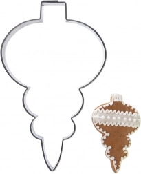 Metal cookie cutter – Christmas ornament topper 8.8 cm