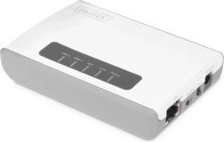 Serveur USB sans fil multifonction Digitus 2.0, 300 Mbps