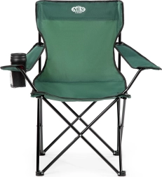 Folding camping chair NILS CAMP, green