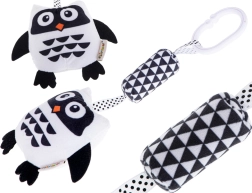 Contrast Hanging Toy Owl