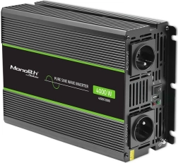 Měnič napětí 12V na 230V s čistou sinusovkou 4000 W