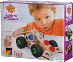 Set di costruzione Eichhorn Constructor Race Car 35 pezzi