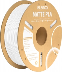 Matte Filament PLA White Elegoo