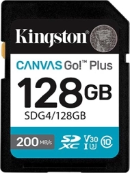 Kingston Canvas Go Plus SD Memory Card 128 GB