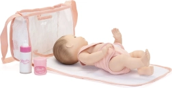 Set cambio per bambole Petitcollin con borsetta 2 in 1