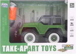 Jeep di plastica avvitabile per bambini
