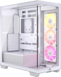 Boîtier Corsair 3500X ARGB TG Mid-Tower blanc