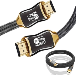 HDMI 2.1 ultra high speed cable 8K 60 Hz, 4K 120 Hz, gold-plated connectors, 3 m