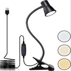 Lampe de bureau LED Zd130 avec pince