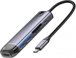 Mcdodo HU-7420 6-in-1 USB-C Hub