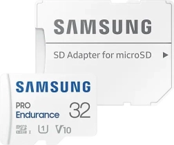 MicroSD card Samsung Pro Endurance 32GB with adapter