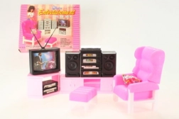 Glorie woonkamerwand – meubelset voor poppen