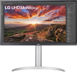LG 27" UHD IPS monitor with USB‑C and DisplayHDR