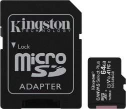 kingston karta microsd 64 gb canvas select plus z adapterem