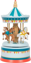 Music Box Carousel Horses