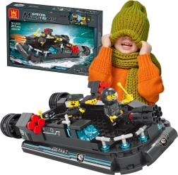 SWAT police boat – building kit for kids