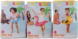 Kids' inflatable animal swim ring 66–72 cm