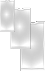 Samolepilna hrbtna etiketa 75 × 25 mm, 12 kosov