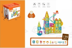Set di costruzioni magnetico per bambini 139 pezzi