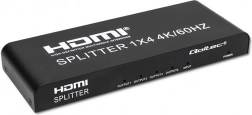 Splitter HDMI Qoltec 4K 1x4